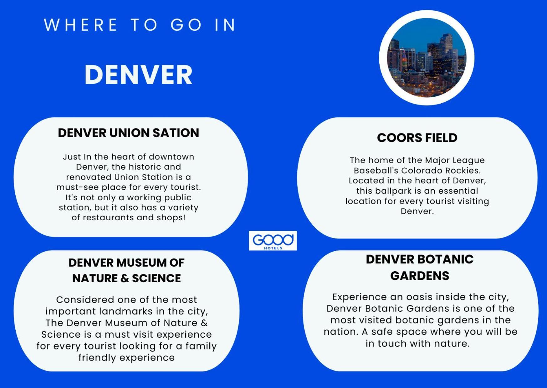 Good Hotels Downtown Denver Luaran gambar
